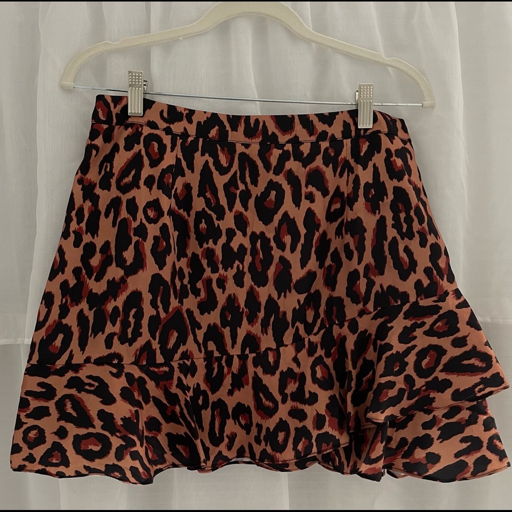 Cheetah Mini Skirt